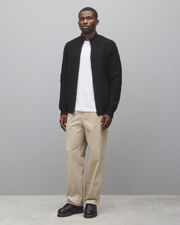 Reigning Champ Merino Honeycomb Track Jacket