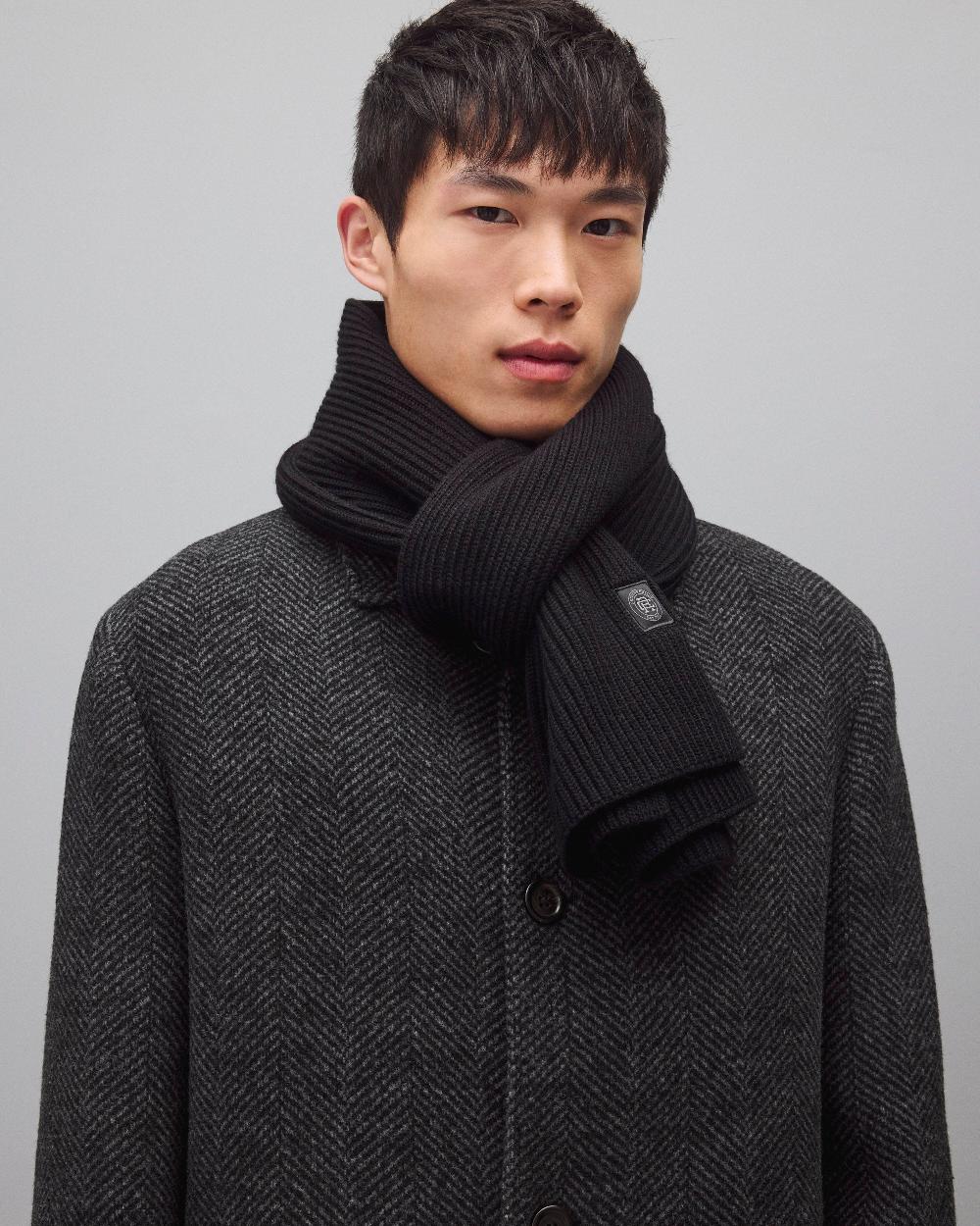 reigning champ Merino Rib Scarf