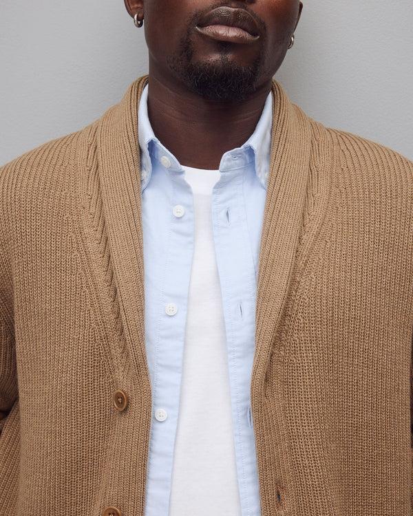 Reigning Champ Merino Rib Vinnie Shawl Cardigan