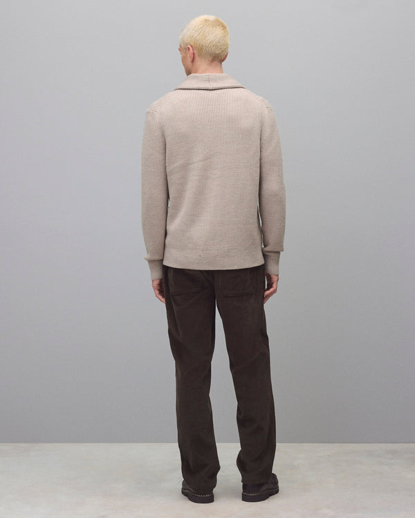 Reigning Champ Merino Rib Vinnie Shawl Cardigan