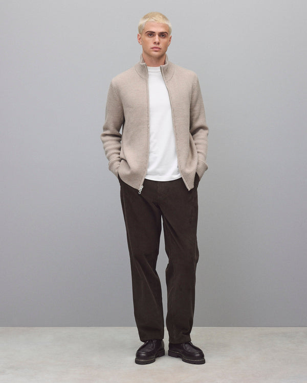 Reigning Champ Merino Rib Vinnie Track Jacket