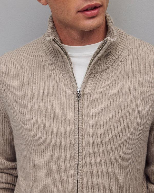 Reigning Champ Merino Rib Vinnie Track Jacket