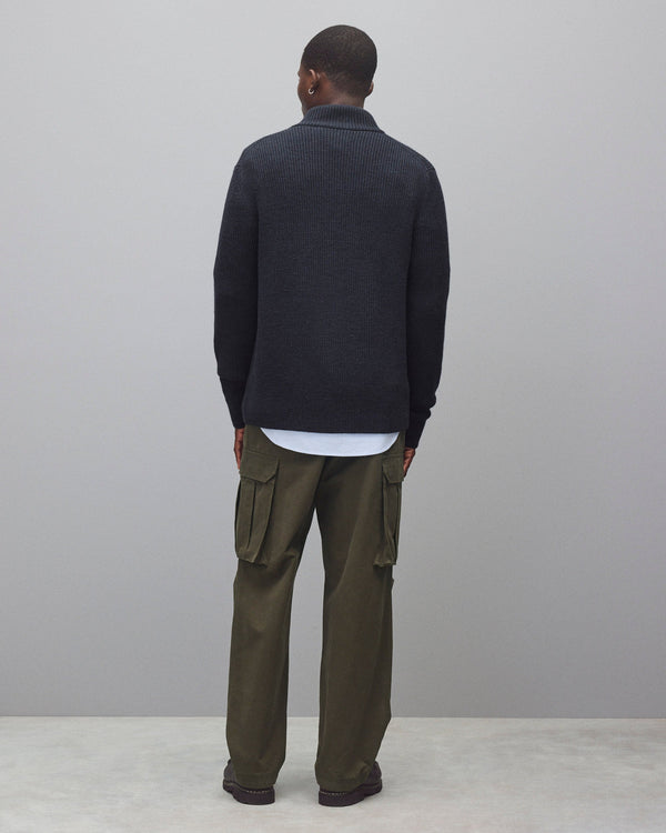 Reigning Champ Merino Rib Vinnie Track Jacket