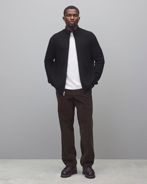 Reigning Champ Merino Rib Vinnie Track Jacket