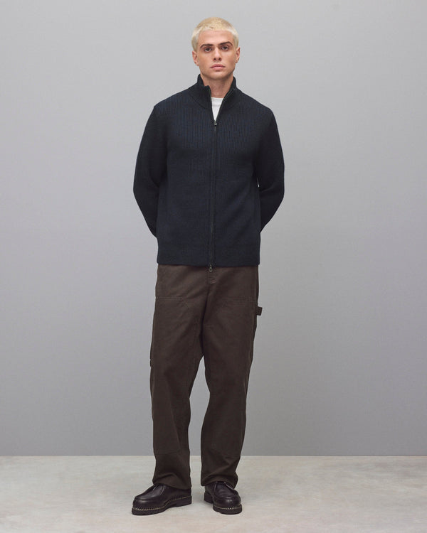 Reigning Champ Merino Rib Vinnie Track Jacket