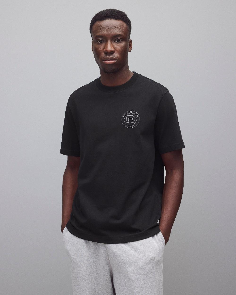 reigning champ Midweight Jersey Crest OG T-Shirt