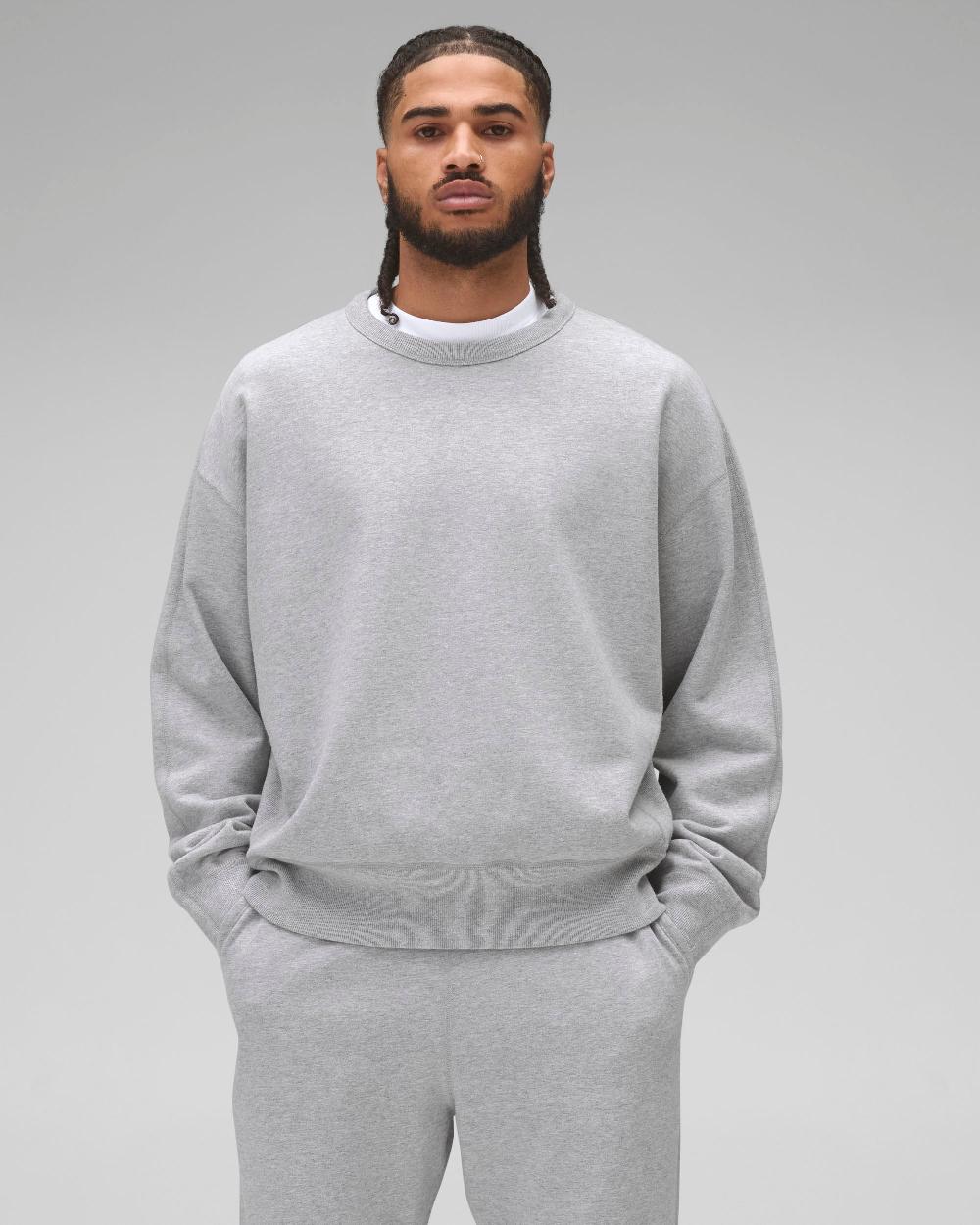 reigning champ Midweight Terry Relaxed Crewneck