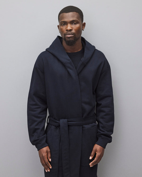 Reigning Champ Midweight Terry Relaxed Hooded Robe