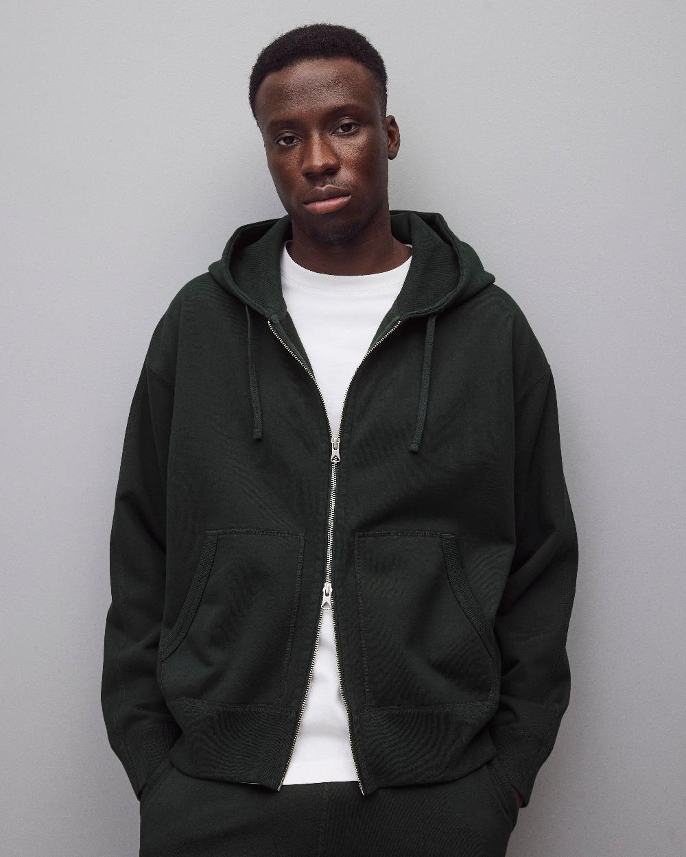 reigning champ Midweight Terry Relaxed Zip Hoodie