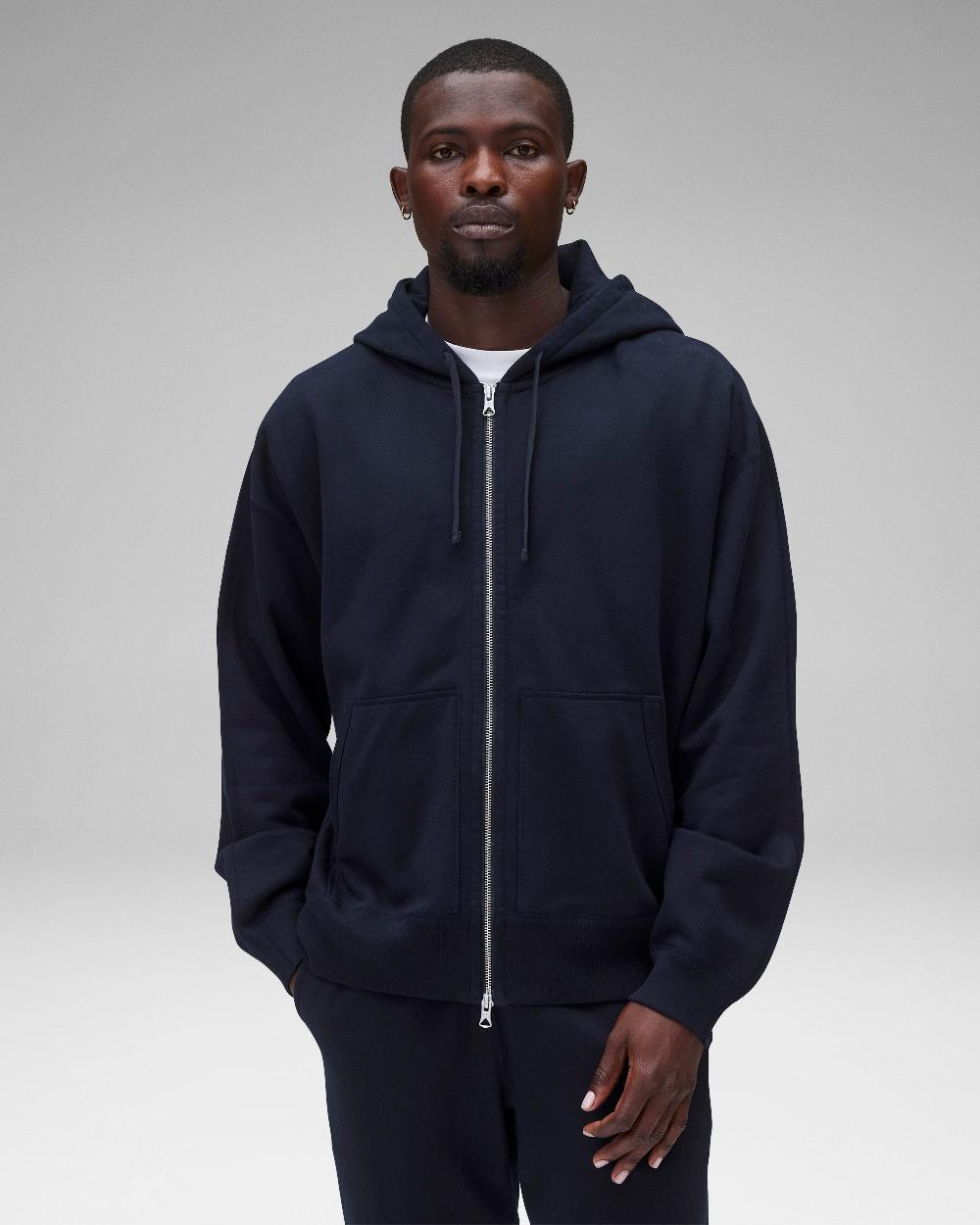reigning champ Midweight Terry Relaxed Zip Hoodie
