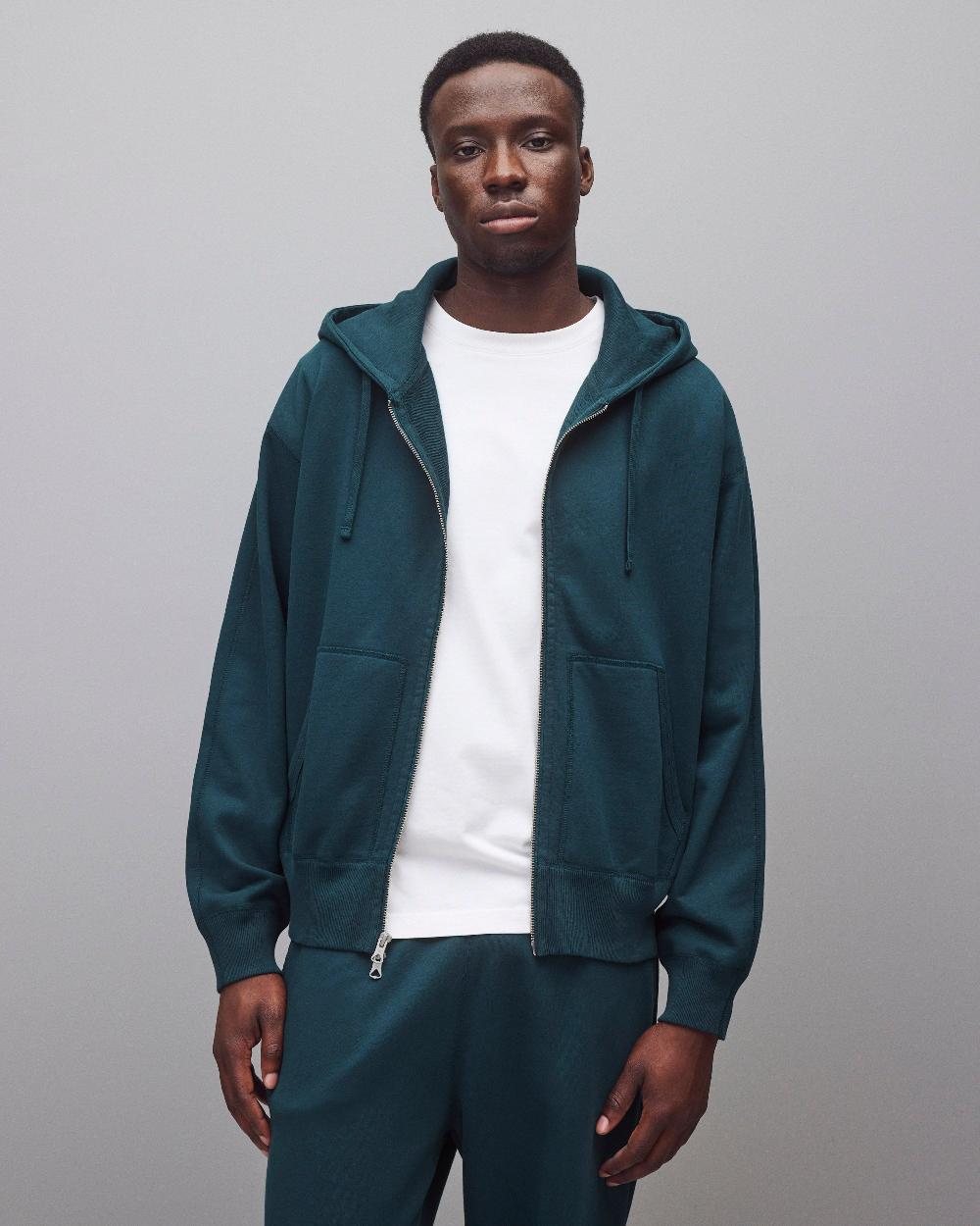 reigning champ Midweight Terry Relaxed Zip Hoodie
