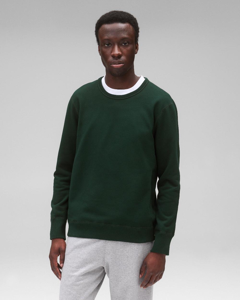 reigning champ Midweight Terry Slim Crewneck