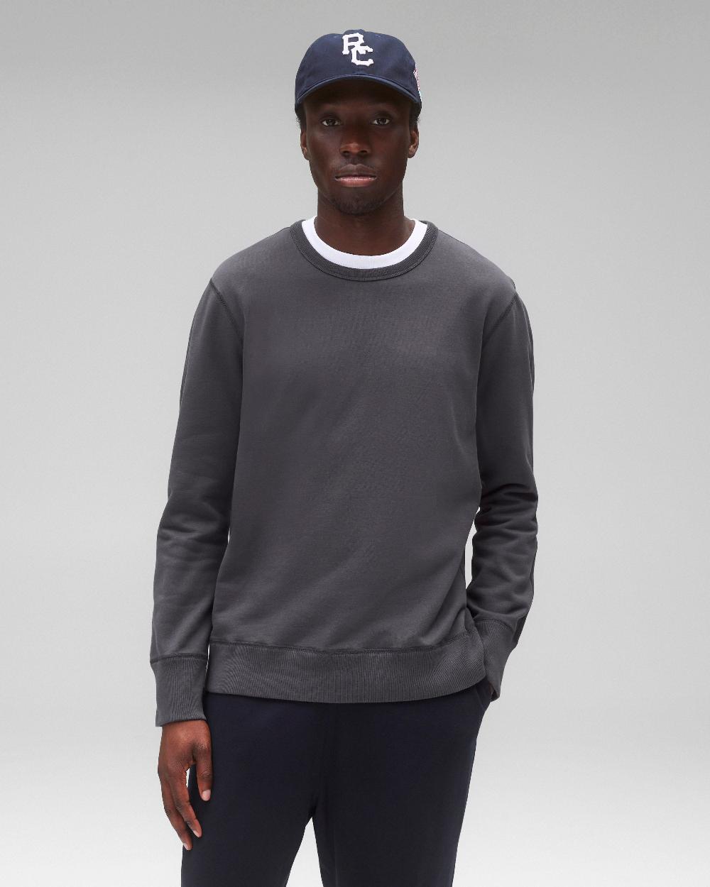 reigning champ Midweight Terry Slim Crewneck