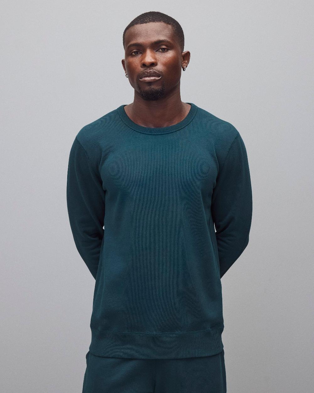reigning champ Midweight Terry Slim Crewneck