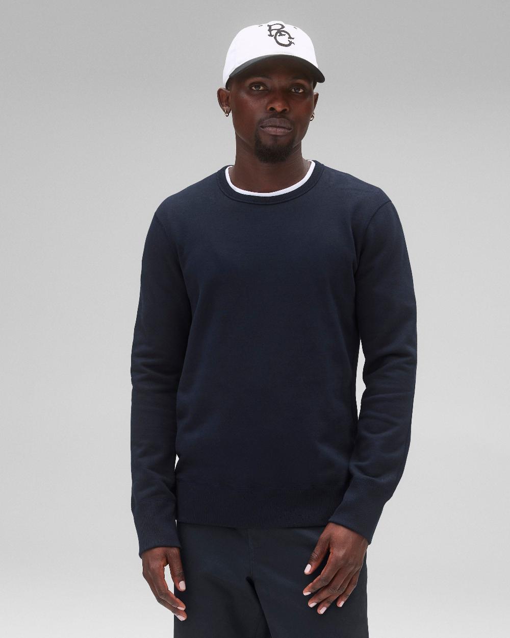 reigning champ Midweight Terry Slim Crewneck