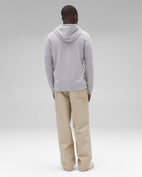 Reigning Champ Midweight Terry Slim Zip Hoodie