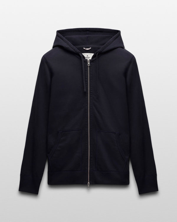 Reigning Champ Midweight Terry Slim Zip Hoodie