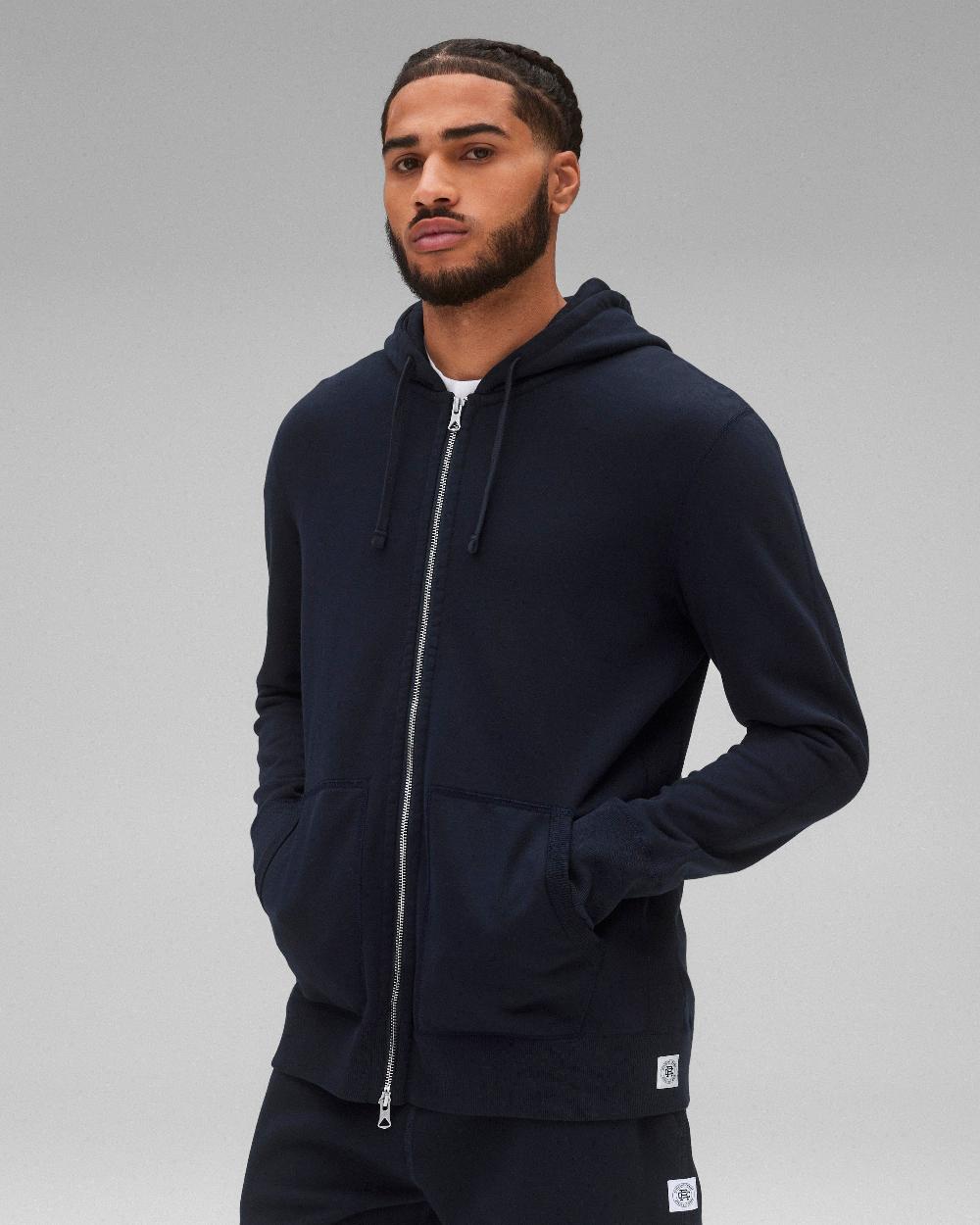 reigning champ Midweight Terry Slim Zip Hoodie