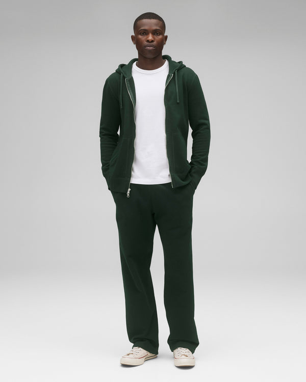 Reigning Champ Midweight Terry Slim Zip Hoodie