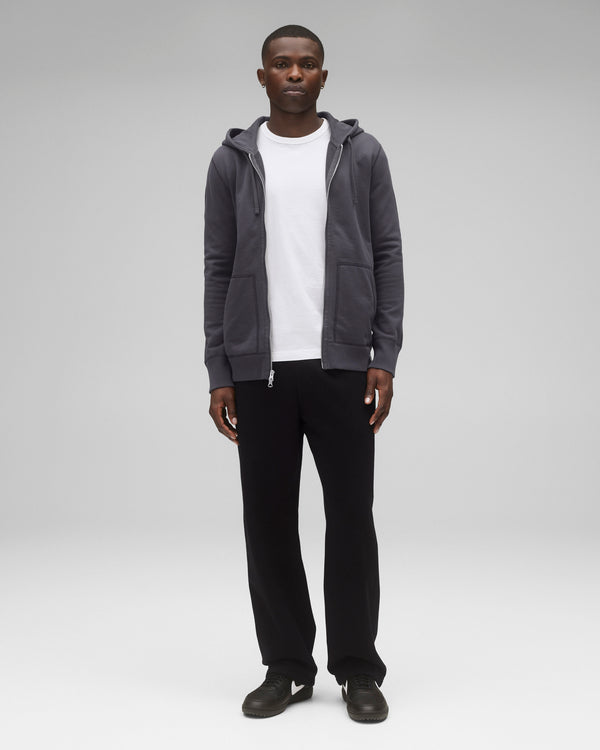 Reigning Champ Midweight Terry Slim Zip Hoodie