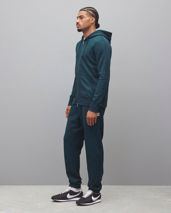 Reigning Champ Midweight Terry Slim Zip Hoodie