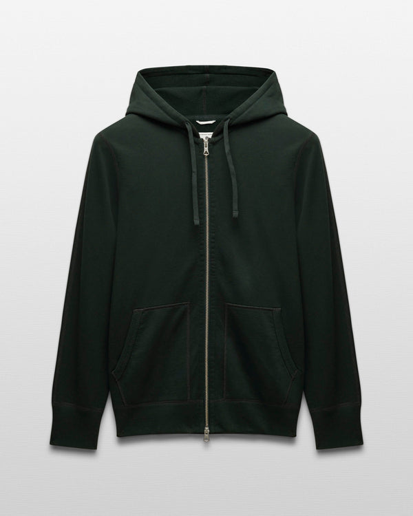 Reigning Champ Midweight Terry Slim Zip Hoodie