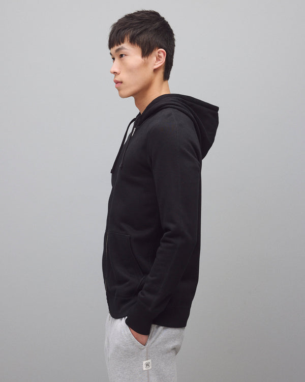Reigning Champ Midweight Terry Slim Zip Hoodie