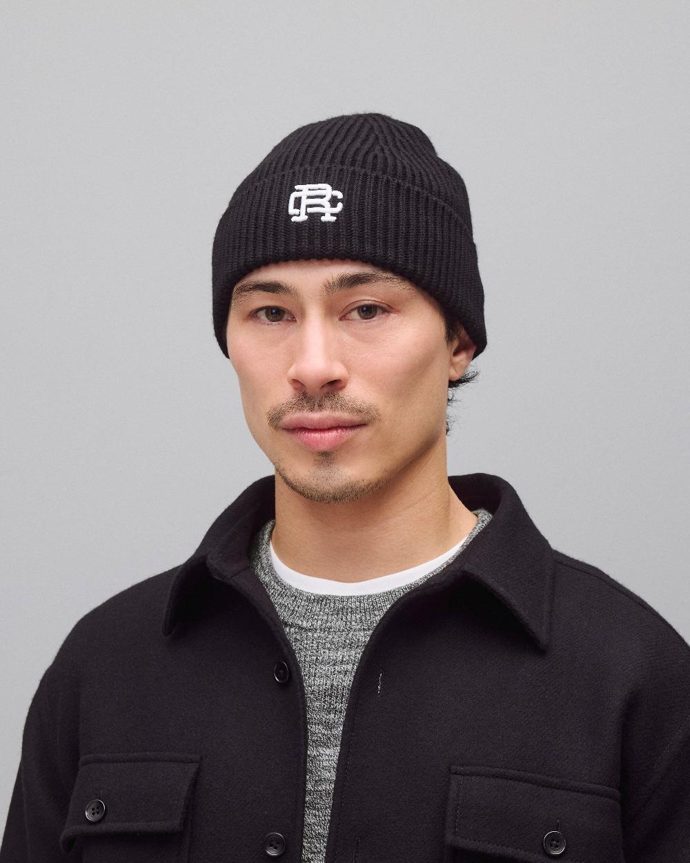 reigning champ Monogram Watch Cap Beanie
