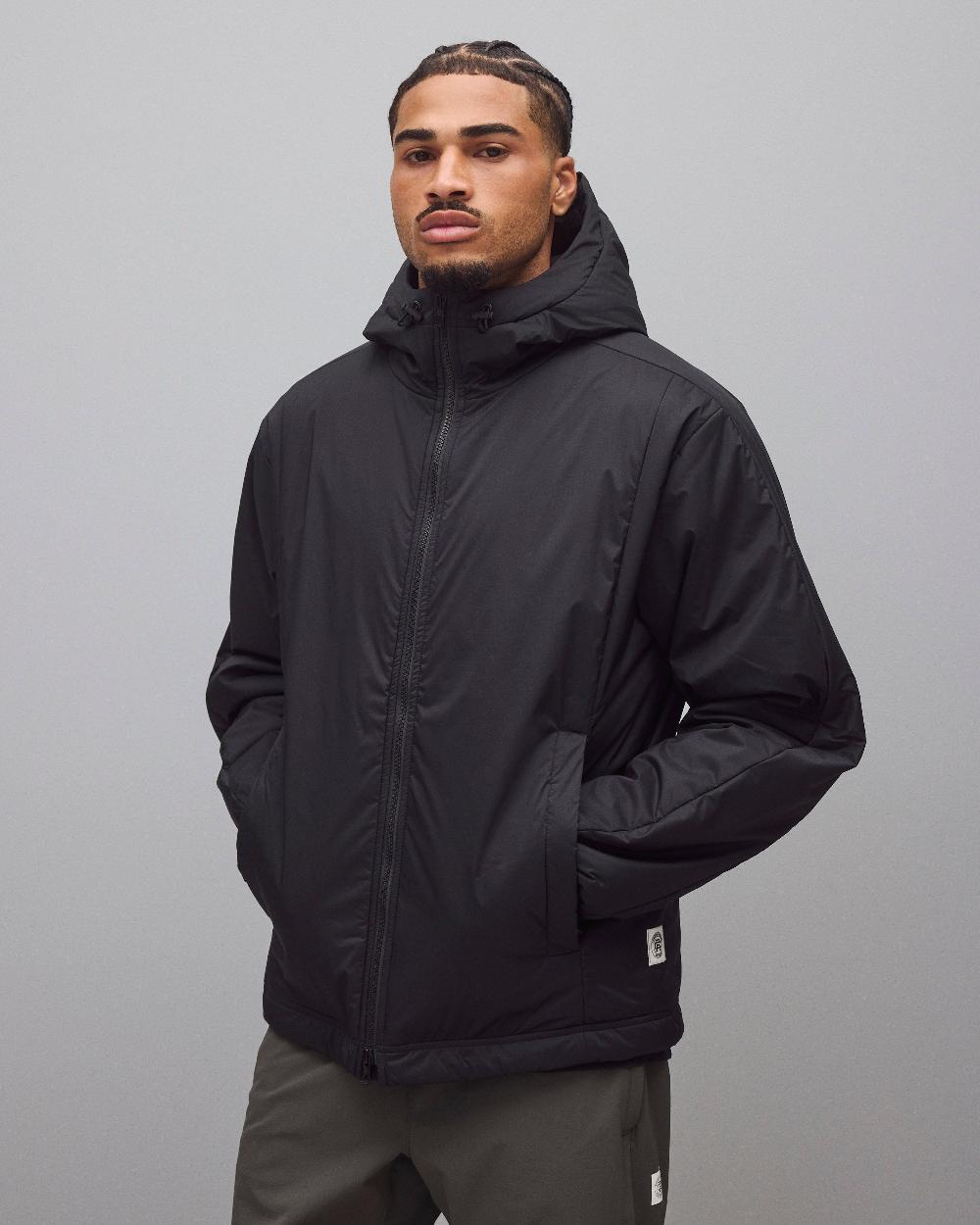reigning champ Nylon Ripstop Signal Hooded Jacket