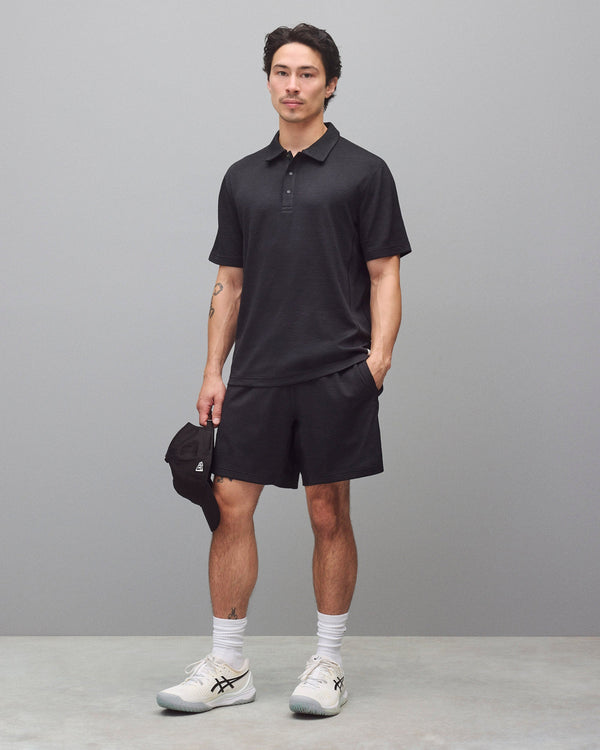 Reigning Champ Solotex Mesh Tiebreak Standard Polo