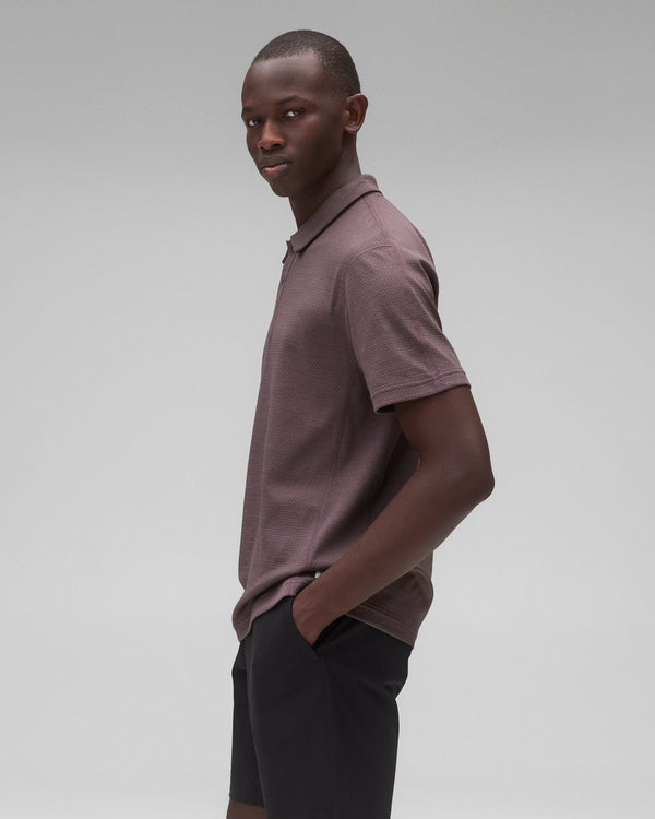 Reigning Champ Solotex Mesh Tiebreak Standard Polo