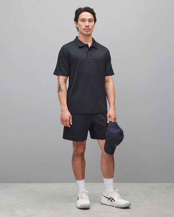 Reigning Champ Solotex Mesh Tiebreak Standard Polo