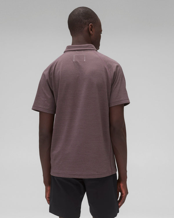 Reigning Champ Solotex Mesh Tiebreak Standard Polo