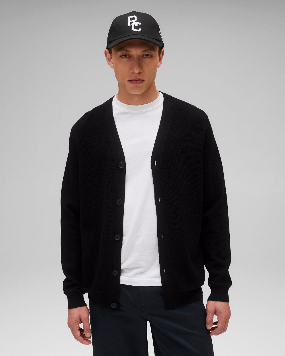 reigning champ Supima Pique Ace Cardigan