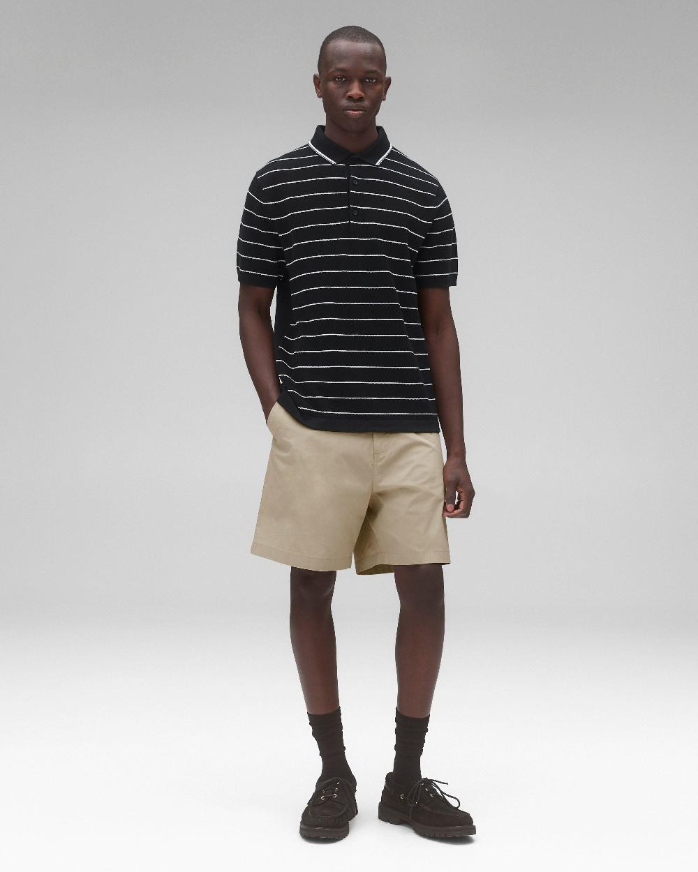 reigning champ Supima Pique Ace Polo