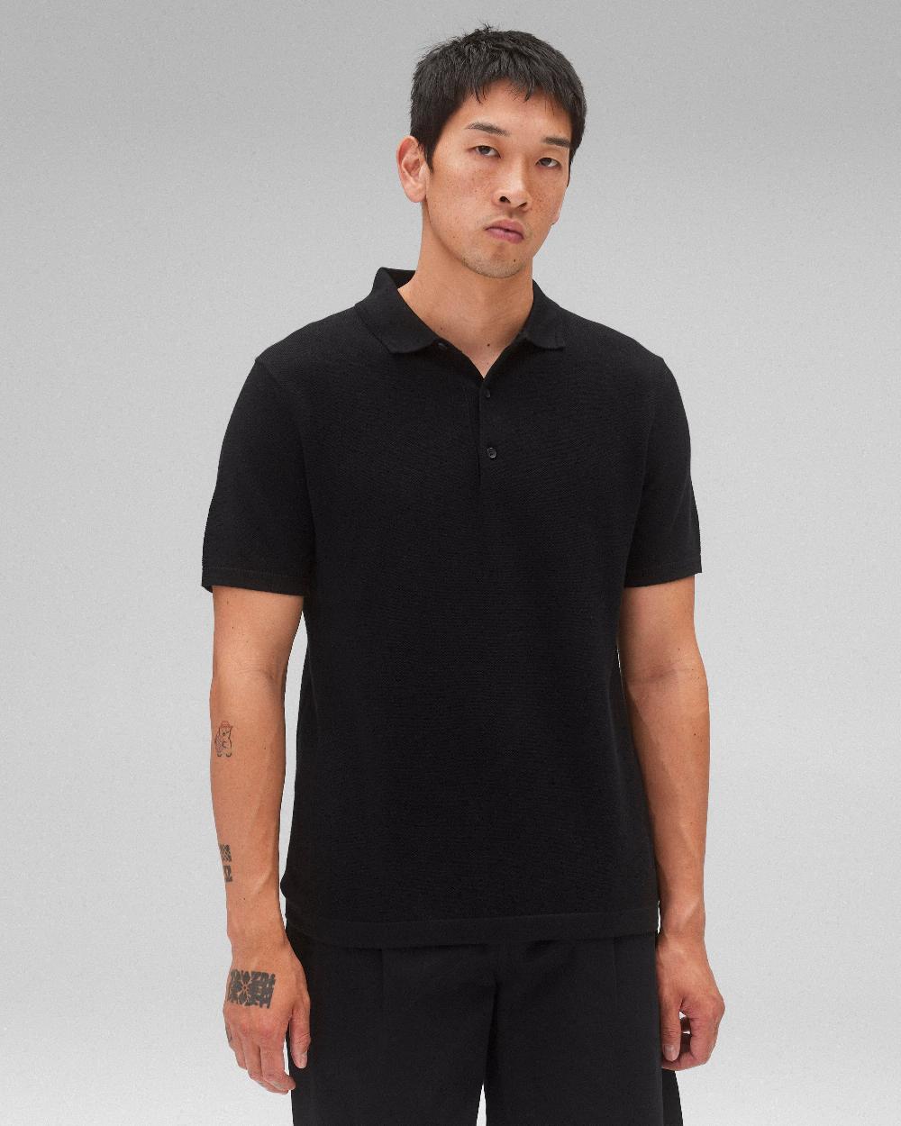 reigning champ Supima Pique Ace Polo