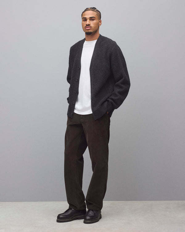 Reigning Champ Textured Boucle Turf Cardigan