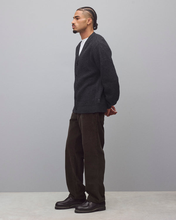 Reigning Champ Textured Boucle Turf Cardigan