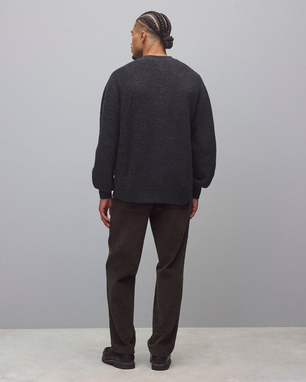 Reigning Champ Textured Boucle Turf Cardigan