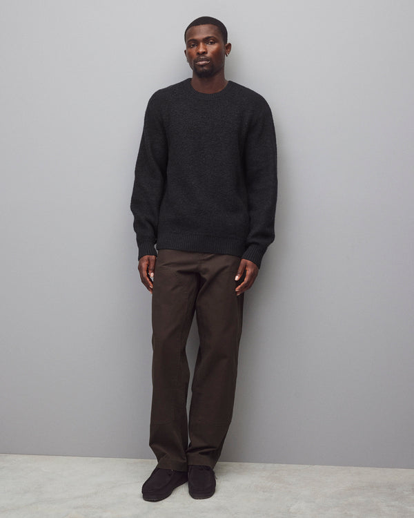 Reigning Champ Textured Boucle Turf Crewneck