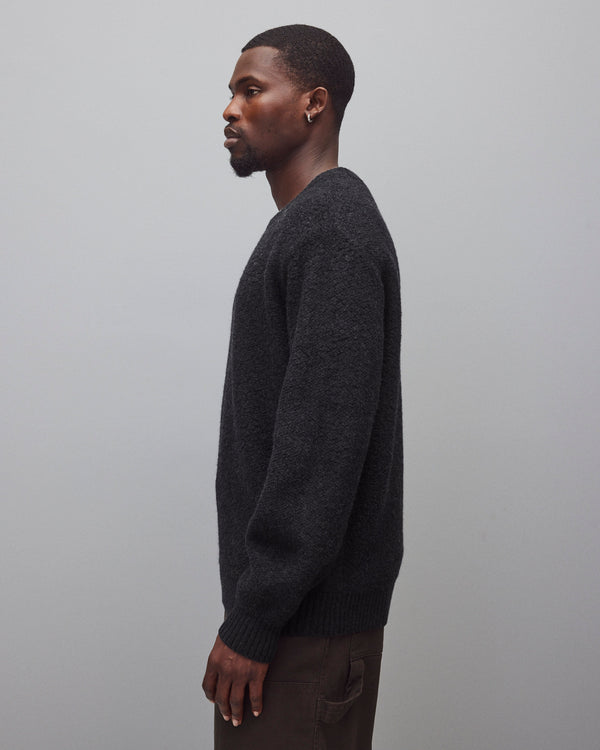 Reigning Champ Textured Boucle Turf Crewneck