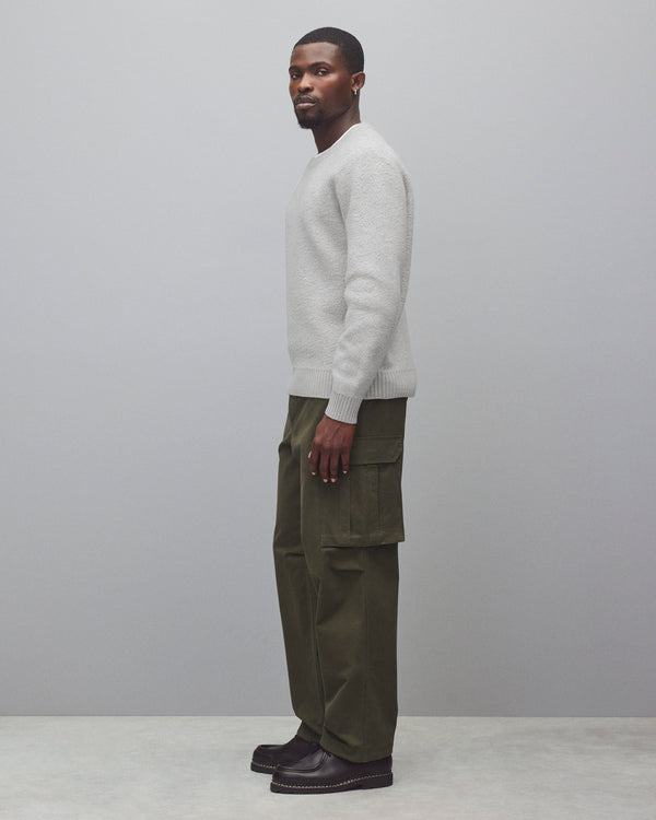 Reigning Champ Textured Boucle Turf Crewneck