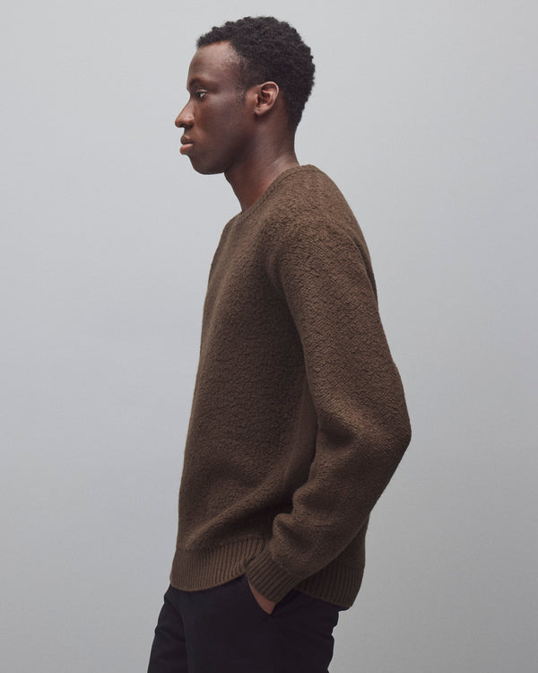 Reigning Champ Textured Boucle Turf Crewneck