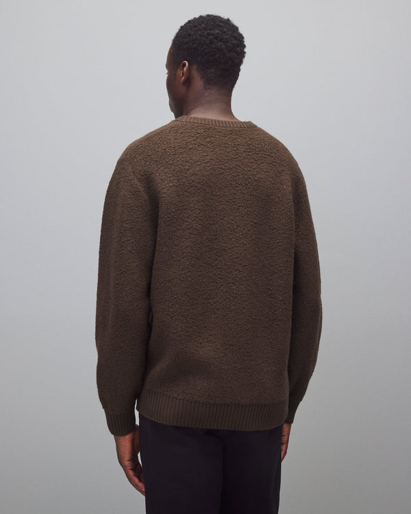 Reigning Champ Textured Boucle Turf Crewneck