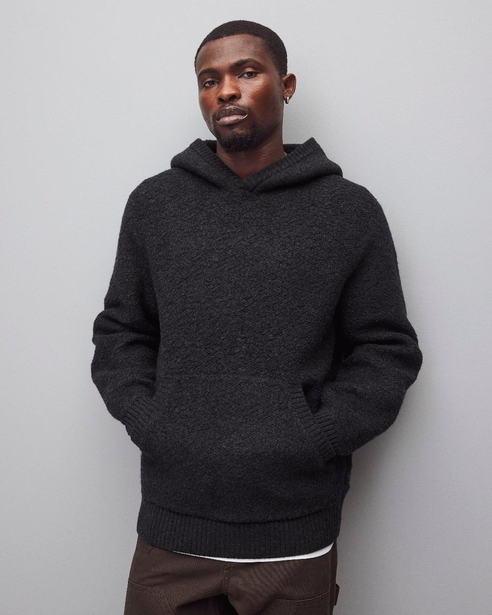 reigning champ Textured Boucle Turf Hoodie