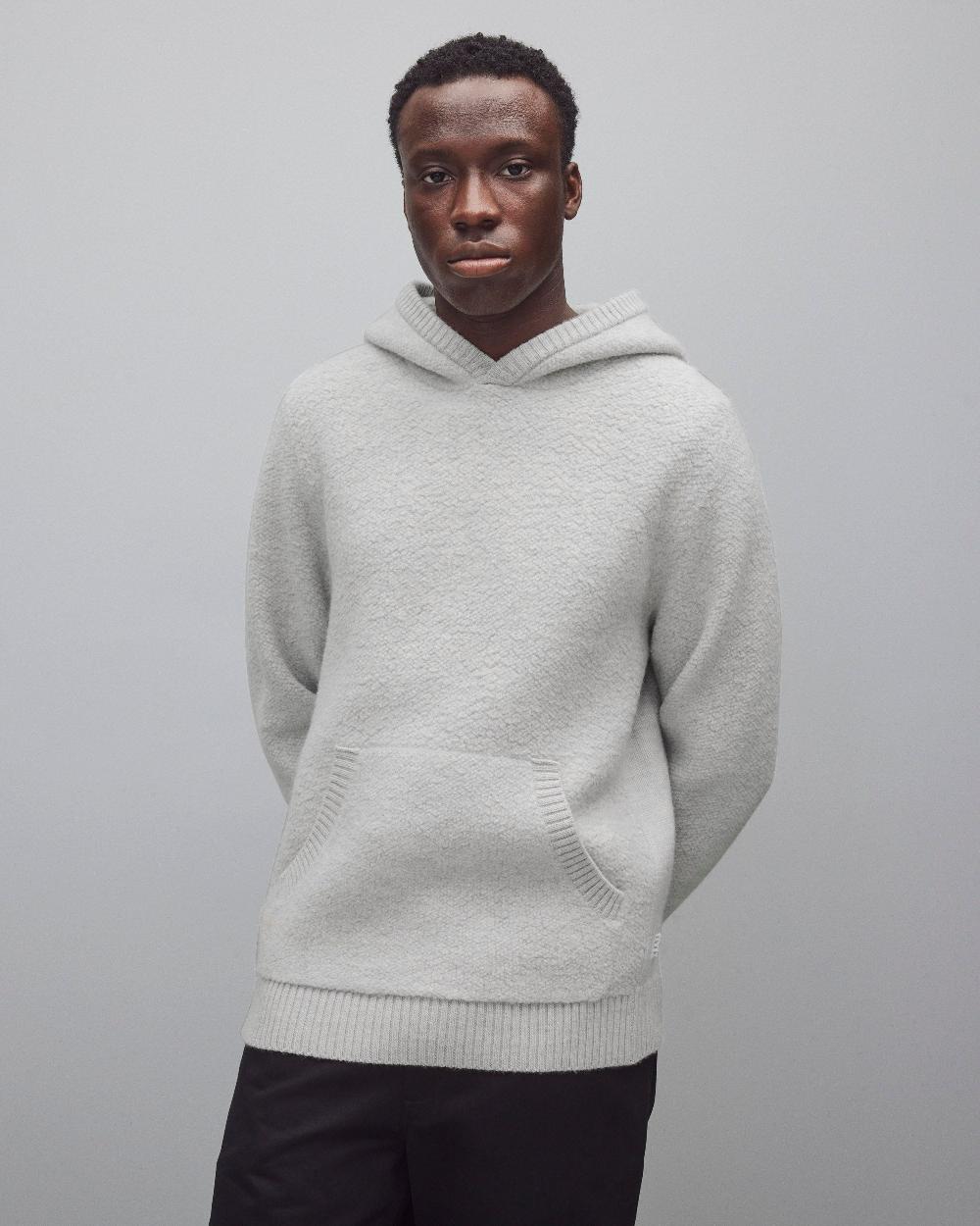 reigning champ Textured Boucle Turf Hoodie