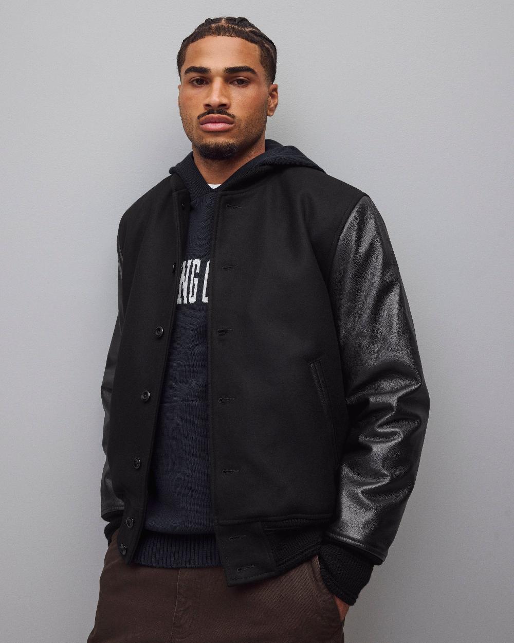 reigning champ Wool Cashmere Award Jacket