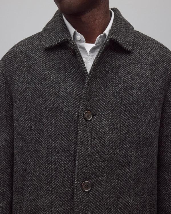 Reigning Champ Wool Herringbone Scout Coat