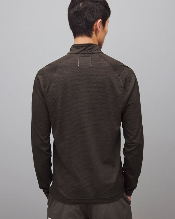 Reigning Champ Solotex Mesh Tiebreak Standard Quarter Zip