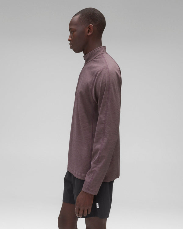 Reigning Champ Solotex Mesh Tiebreak Standard Quarter Zip